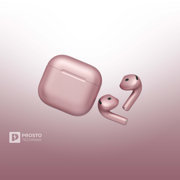 Apple Беспроводные наушники Apple AirPods 4 ANC / Розовое золото